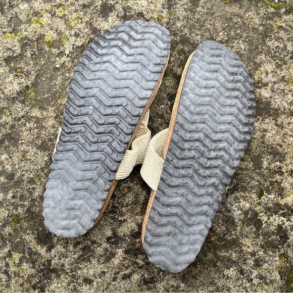 Arcopedico Vega Knit Beige Thong Sandal - Size EU 41 (US 9.5 - 10) - Picture 6 of 10